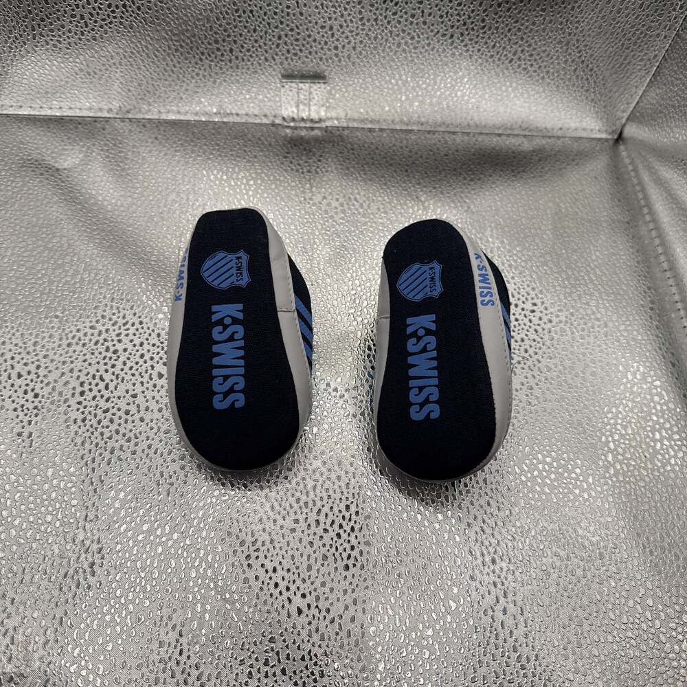 K-Swiss Baby Booties Sneakers Navy Blue Size 3 (6-9M)
